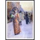 New York Street Scene 1890, A New Print Of a Frederick Childe Hassam Painting