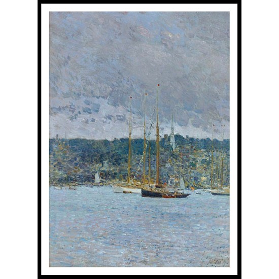 Newport 1901, A New Print Of a Frederick Childe Hassam Painting