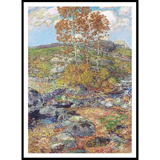 October Gold 1901, A New Print Of a Frederick Childe Hassam Painting