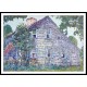 Old House East Hampton 1917, A New Print Of a Frederick Childe Hassam Painting