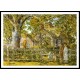 Old Mumford House Easthampton 1918, A New Print Of a Frederick Childe Hassam Painting