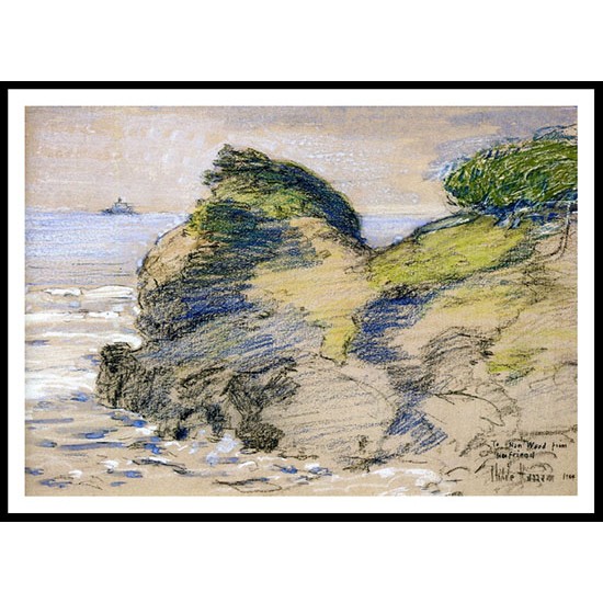 Oregon Coast 1904, A New Print Of a Frederick Childe Hassam Painting