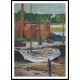 Oyster Sloop Cos Cob 1902 02, A New Print Of a Frederick Childe Hassam Painting