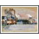 Portland Harbor 1904, A New Print Of a Frederick Childe Hassam Painting