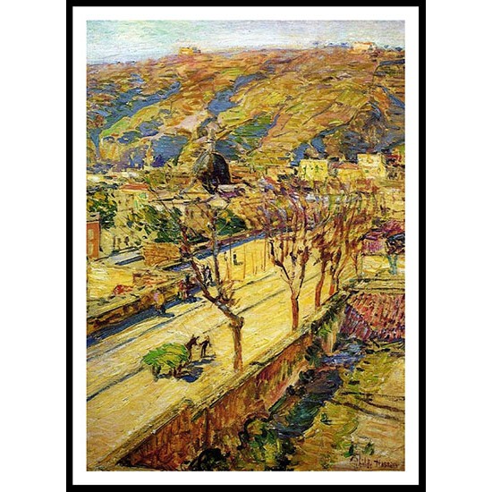 Posilippo 1897, A New Print Of a Frederick Childe Hassam Painting