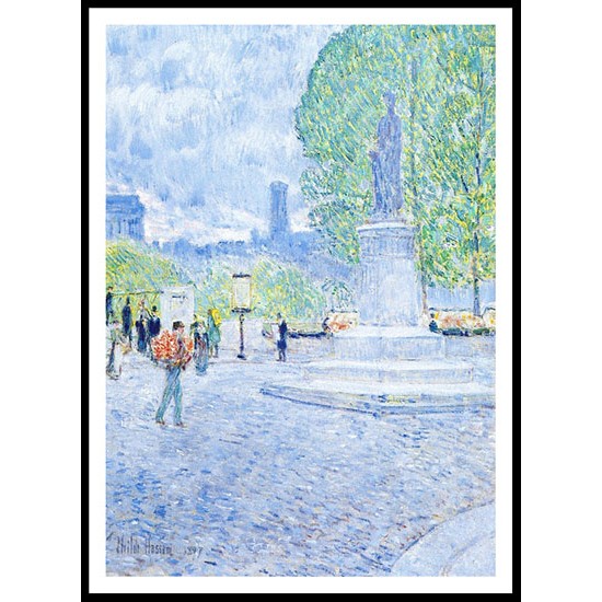 Quai Malaquais 1897, A New Print Of a Frederick Childe Hassam Painting