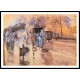 Rainy Day on Fifth Avenue 1893, A New Print Of a Frederick Childe Hassam Painting