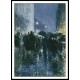 Rainy Night 1895, A New Print Of a Frederick Childe Hassam Painting