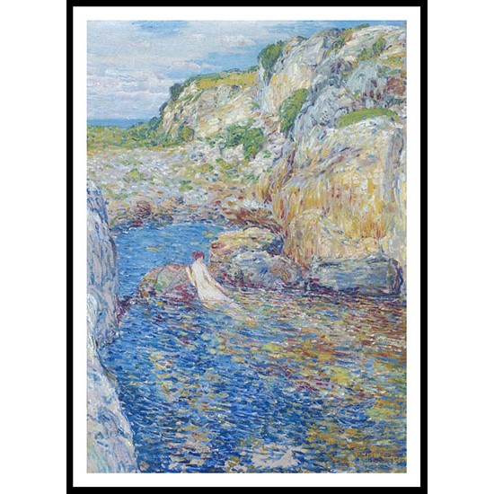 Rockweed Pool 1902, A New Print Of a Frederick Childe Hassam Painting