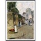 Rue Montmartre Paris 1888, A New Print Of a Frederick Childe Hassam Painting