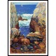 Sea and Rocks Appledore Isles of Shoals 1918, A New Print Of a Frederick Childe Hassam Painting