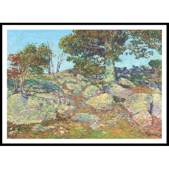 2436, A New Print Of a Frederick Childe Hassam Painting 2436, A New Print Of a Frederick Childe Hassam Painting