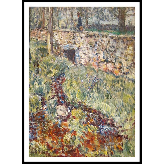 Stone Bridge 1890, A New Print Of a Frederick Childe Hassam Painting