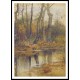 Stream in the Woods, A New Print Of a Frederick Childe Hassam Painting