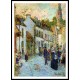 Street in Pont Aven   Evening 1897, A New Print Of a Frederick Childe Hassam Painting