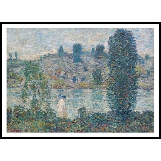 Summer Afternoon 1917, A New Print Of a Frederick Childe Hassam Painting