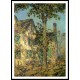 Sunlight on an Old House Putnam, A New Print Of a Frederick Childe Hassam Painting