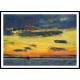 Sunset on the Sea 1908, A New Print Of a Frederick Childe Hassam Painting