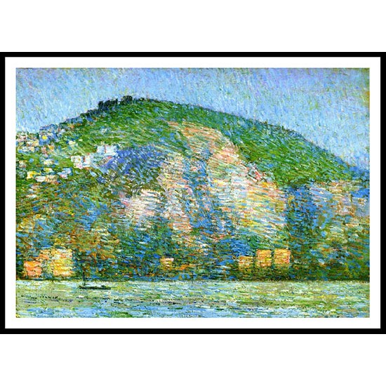 Telegraph Hill   San Fraicisco 1914, A New Print Of a Frederick Childe Hassam Painting