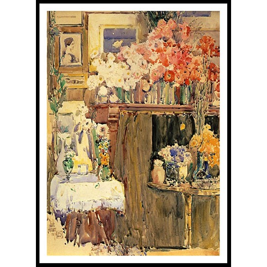 The Altar and the Shrine 1892, A New Print Of a Frederick Childe Hassam Painting