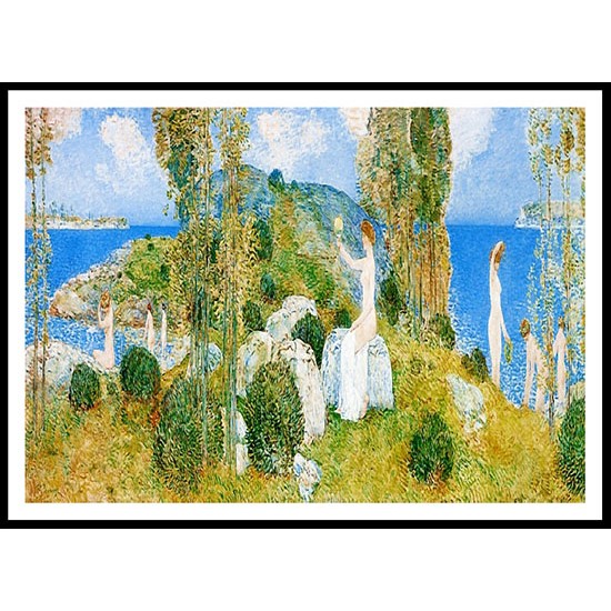 The Bathers 1904, A New Print Of a Frederick Childe Hassam Painting