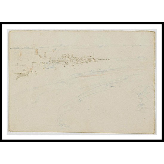 The Beach Newport, A New Print Of a Frederick Childe Hassam Painting