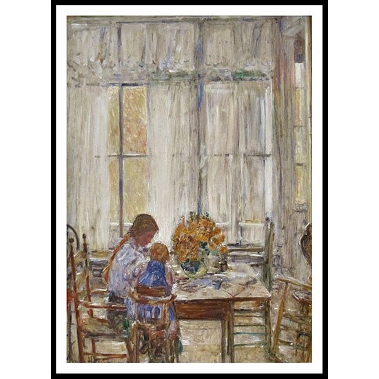 The Children 1897, A New Print Of a Frederick Childe Hassam Painting