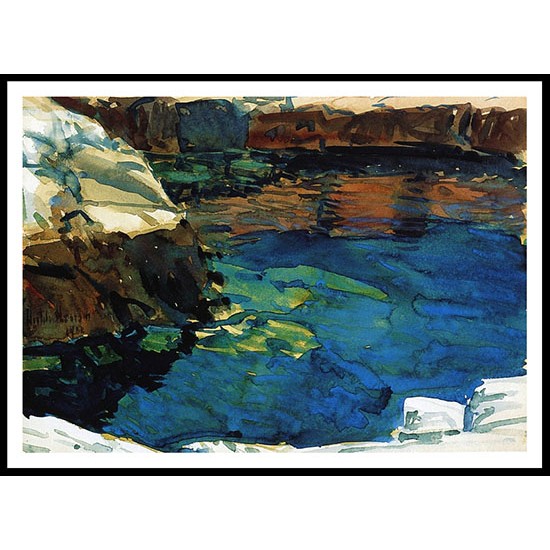 The Cove 1912, A New Print Of a Frederick Childe Hassam Painting