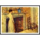 The Fireplace 1912, A New Print Of a Frederick Childe Hassam Painting