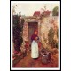 The Garden Door 1888, A New Print Of a Frederick Childe Hassam Painting