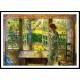 The Goldfish Window 1916, A New Print Of a Frederick Childe Hassam Painting