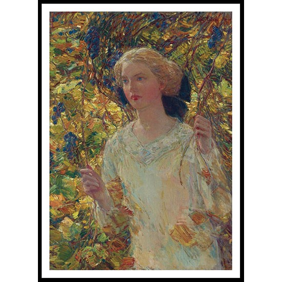 The Grapevine 1911, A New Print Of a Frederick Childe Hassam Painting