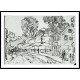 The House under the Hill at Gloucester 1919, A New Print Of a Frederick Childe Hassam Painting