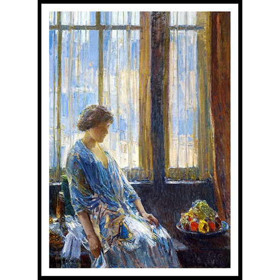 The New York Window 1912, A New Print Of a Frederick Childe Hassam Painting