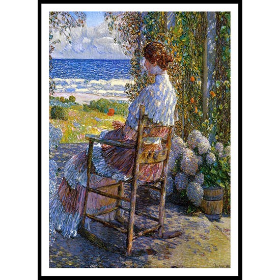 The Sea 1892, A New Print Of a Frederick Childe Hassam Painting