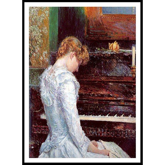 The Sonata 1893, A New Print Of a Frederick Childe Hassam Painting