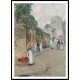 The Street of Montmartre Paris 1888, A New Print Of a Frederick Childe Hassam Painting