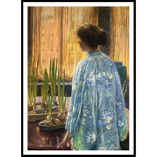 The Table Garden 1910, A New Print Of a Frederick Childe Hassam Painting