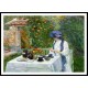 The Terre Cuite Tea Set (aka French Tea Garden) 1910, A New Print Of a Frederick Childe Hassam Painting