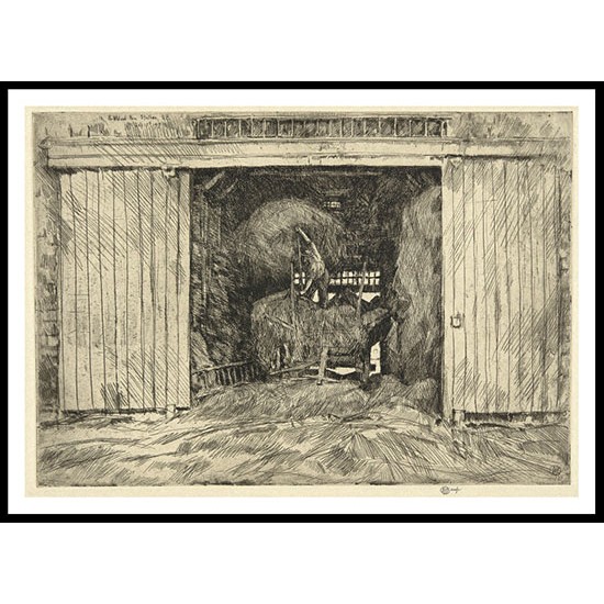 The Whitcomb Farm Stratham N. H. 1920, A New Print Of a Frederick Childe Hassam Painting