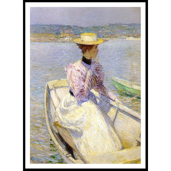 The White Dory 1895, A New Print Of a Frederick Childe Hassam Painting