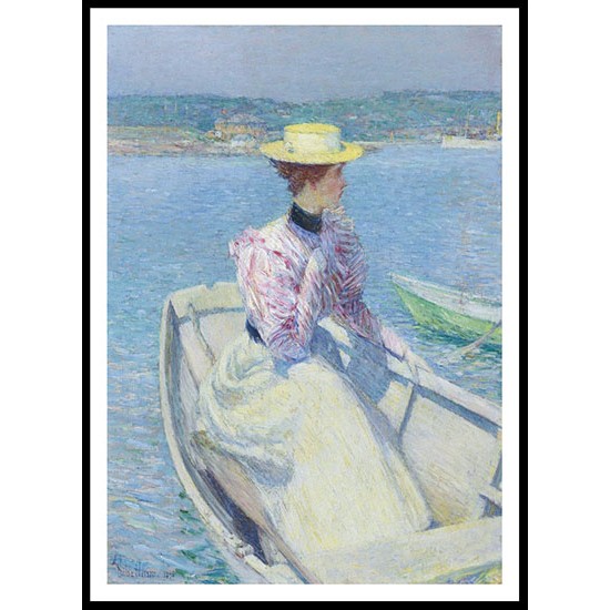 The White Dory Glouchester 1895, A New Print Of a Frederick Childe Hassam Painting