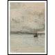 Thunder Storm Coast of Spain 1883, A New Print Of a Frederick Childe Hassam Painting