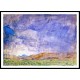 Thunderstorm on the Oregon Trail 1908, A New Print Of a Frederick Childe Hassam Painting