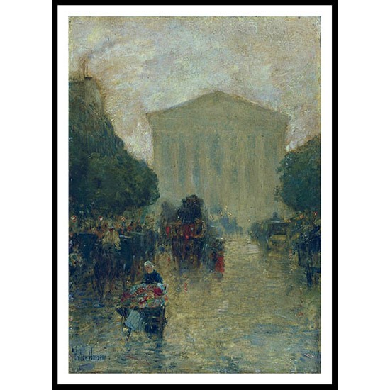 Twilight after Rain 1887 89, A New Print Of a Frederick Childe Hassam Painting