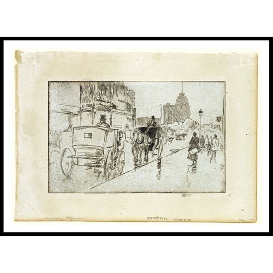 Union Square 1896 16, A New Print Of a Frederick Childe Hassam Painting