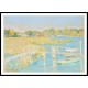 Up the River Late Afternoon October 1906, A New Print Of a Frederick Childe Hassam Painting