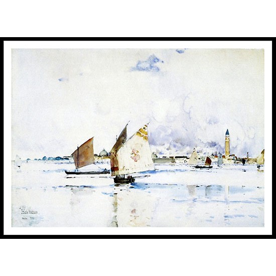 Venice 1883, A New Print Of a Frederick Childe Hassam Painting