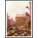 View of Broadway and Fifth Avenue 1890, A New Print Of a Frederick Childe Hassam Painting