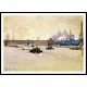 View of the Thames 1889, A New Print Of a Frederick Childe Hassam Painting